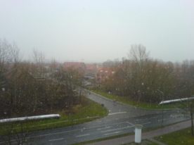 Noch mehr Schnee in Greifswald