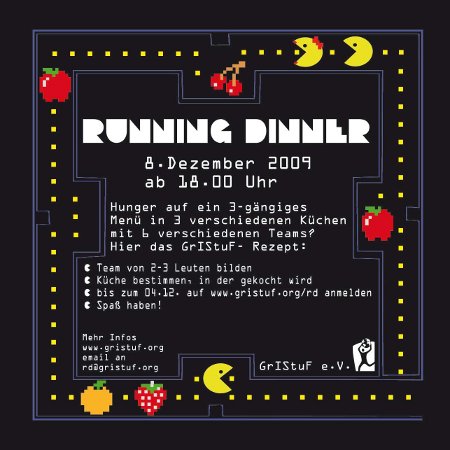 Running Dinner am 8. Dezember