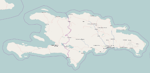 OpenStreetMap-Karte von Haiti