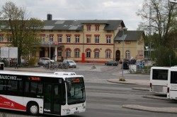 Bahnhofsvorplatz in Greifswald