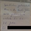 Kontaktanzeige im Rewe